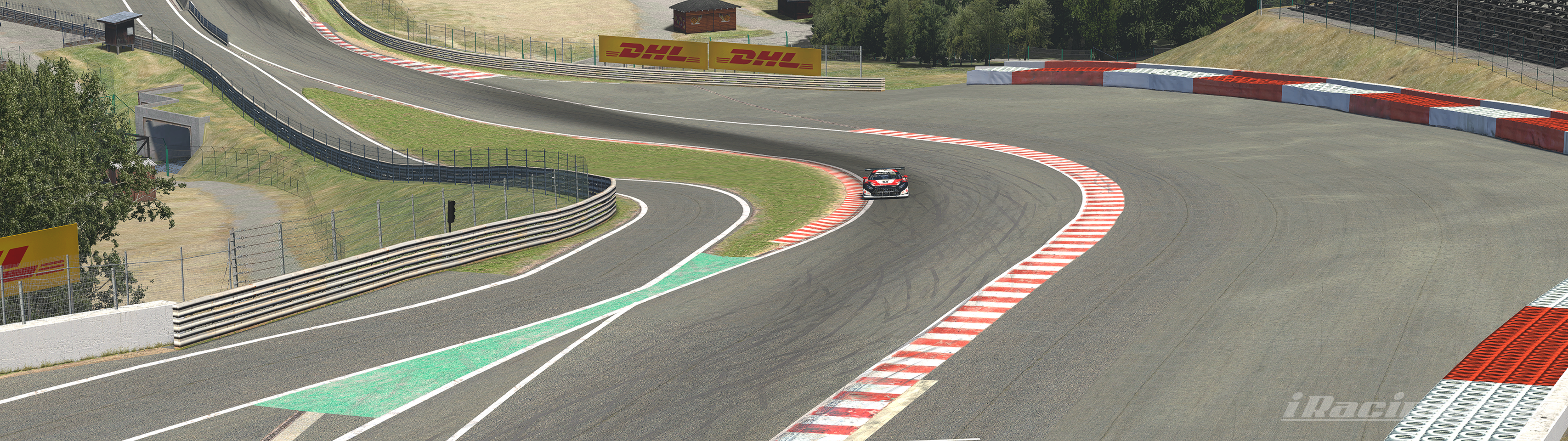 eau rouge mid corner