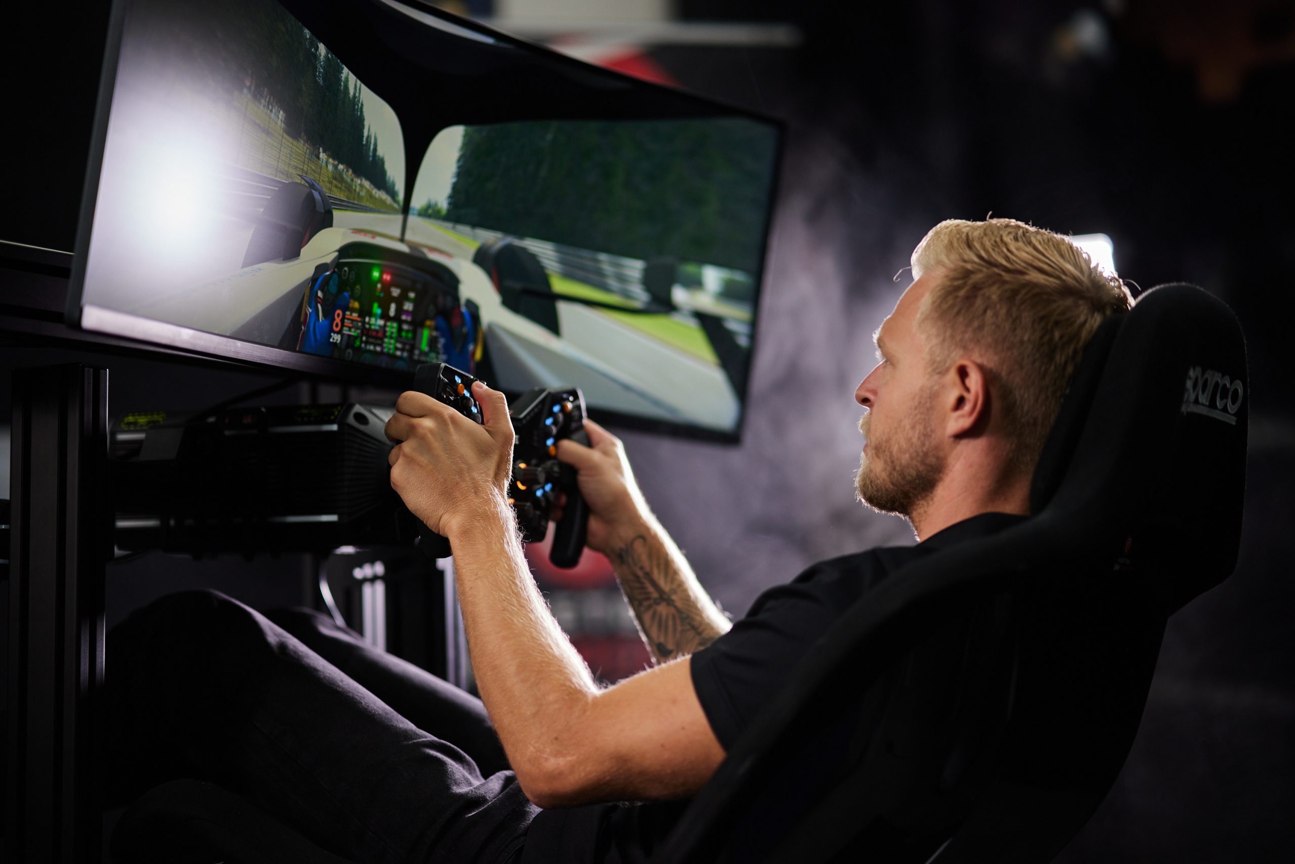 sim racing ergonomics